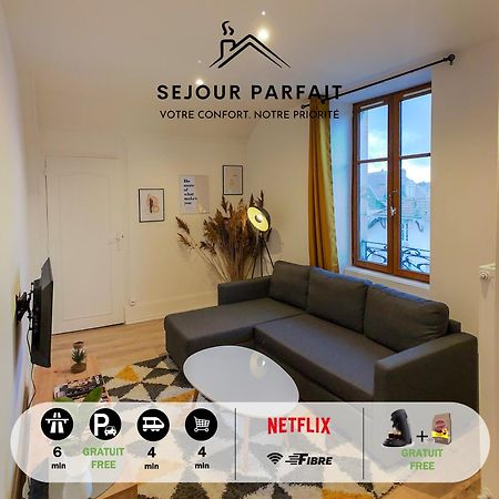 Appart'Hotel Le Strasbourg - Renove, Calme Et Netflix Belfort Bagian luar foto