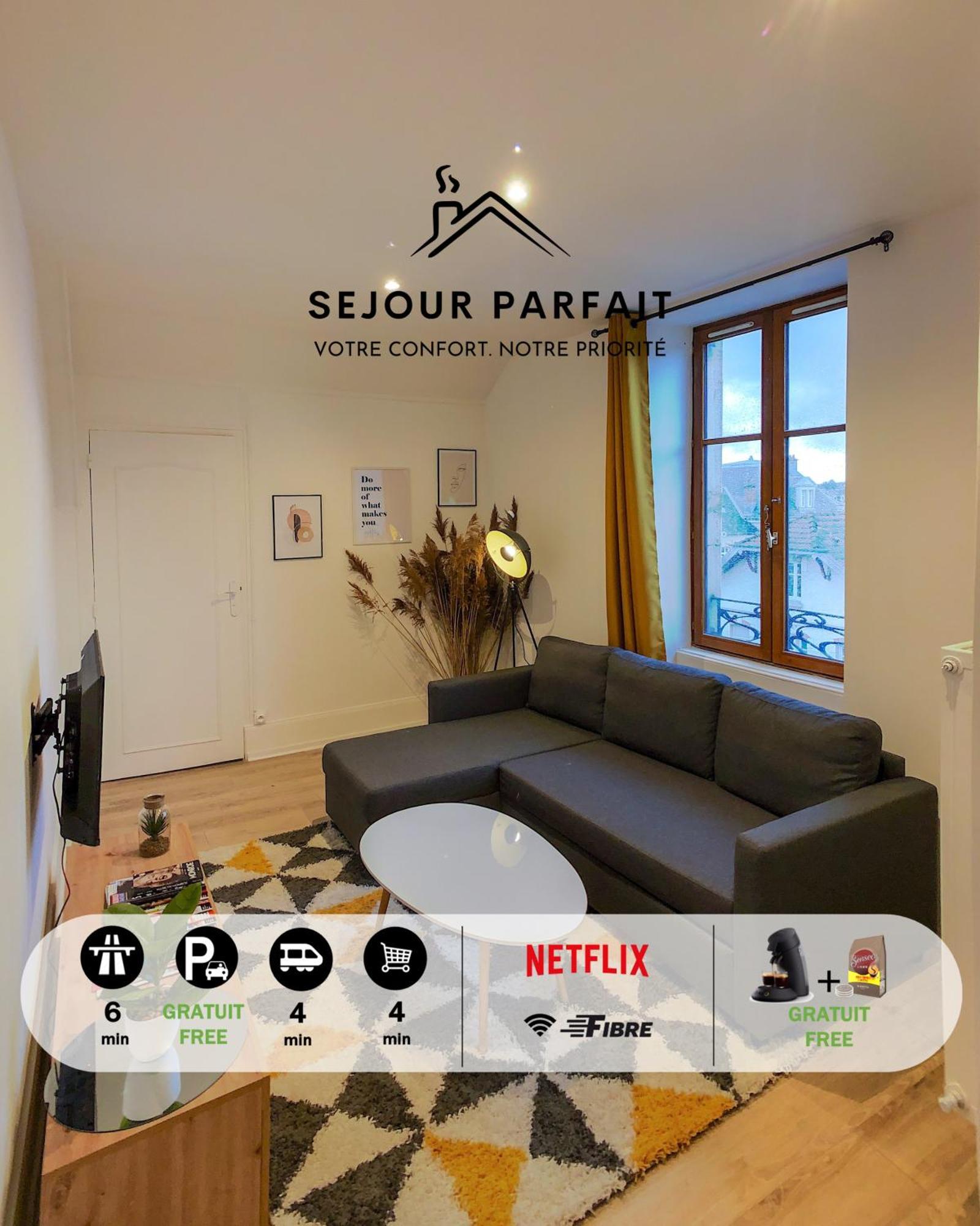 Appart'Hotel Le Strasbourg - Renove, Calme Et Netflix Belfort Bagian luar foto